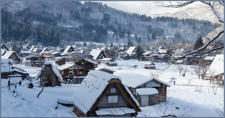 Coldest Places in Japan