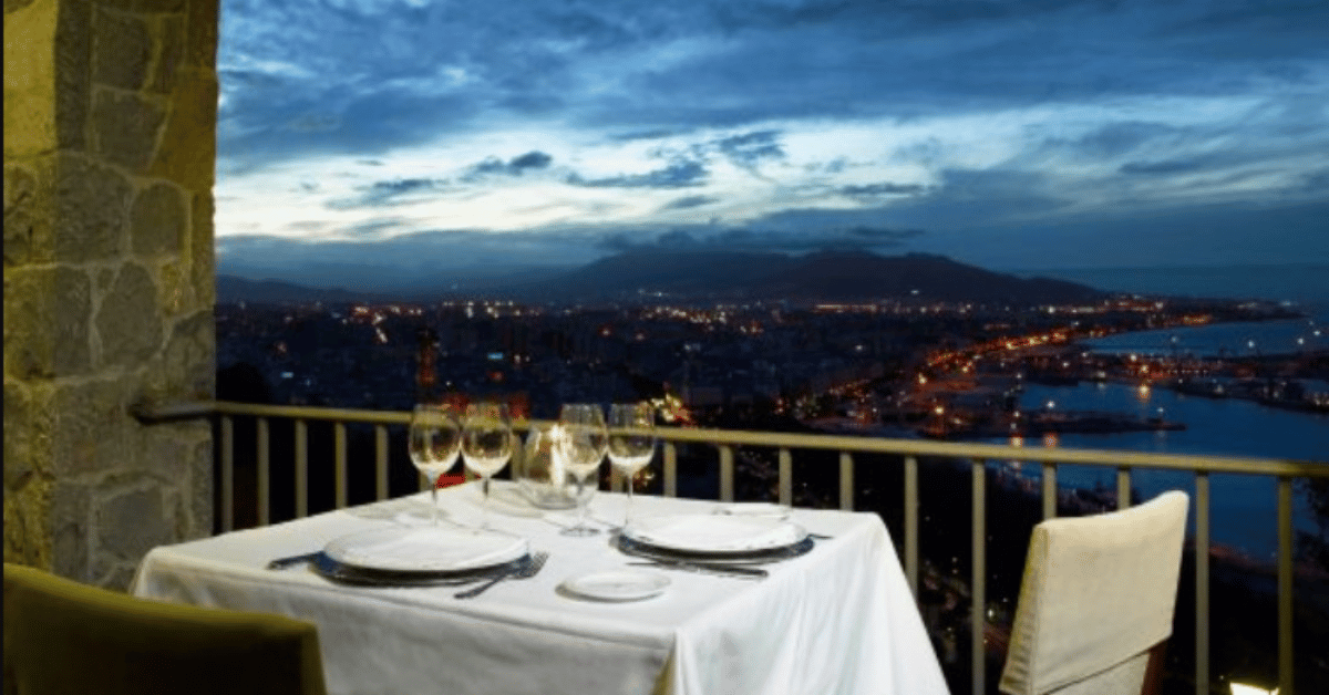 malaga best restaurants with a view